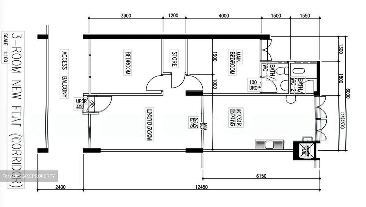 Blk 22 Marsiling Green (Woodlands), HDB 3 Rooms #543389681